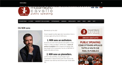 Desktop Screenshot of massimilianocavallo.com